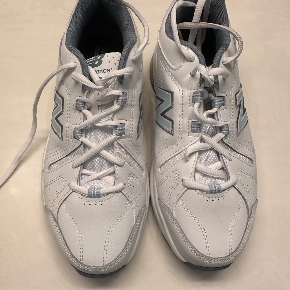 New Balance White Woman’s Athletic Shoes- the perfect “dad” shoe!